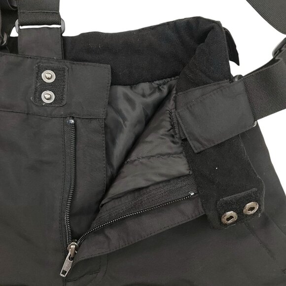 Planet Earth Snow Cargo Pants Kids Small Black Suspenders Warm Insulated Outdoor - Picture 4 of 13